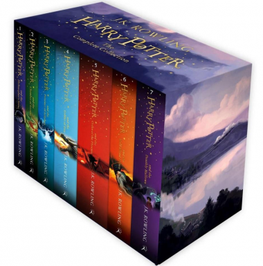 Комплект из 7 книг в мягкой обложке: Harry Potter Box Set of 7 books