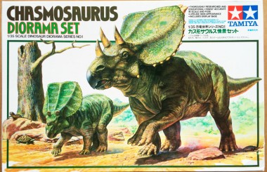 Chasmosaurs diorama set (Хасмозавр) 1:35 арт.60101